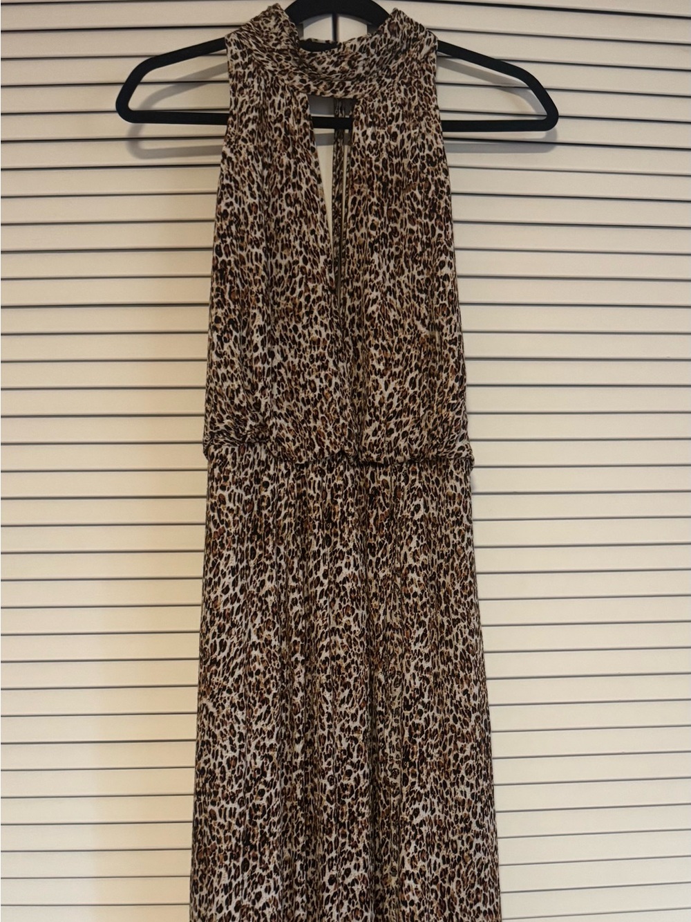 Free People Leopard Maxi Dress
